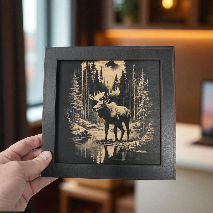 Framed Art - CUSTOM - Moose