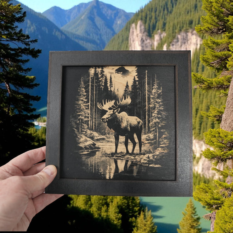 Framed Art - CUSTOM - Moose