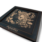 Framed Art - PERSONALIZED - CUSTOM - Leopard
