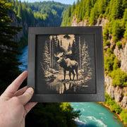 Framed Art - CUSTOM - Moose