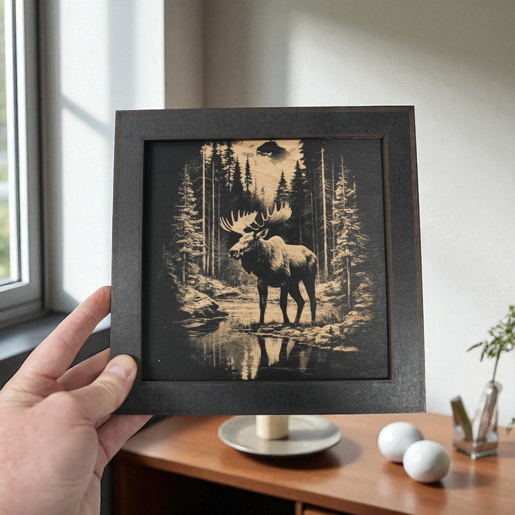Framed Art - CUSTOM - Moose