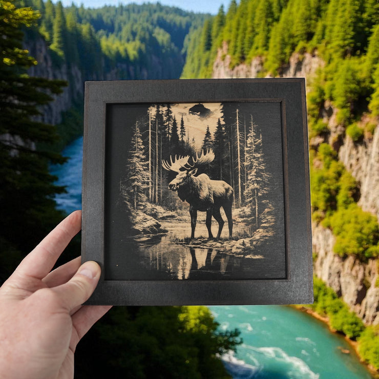 Framed Art - CUSTOM - Moose