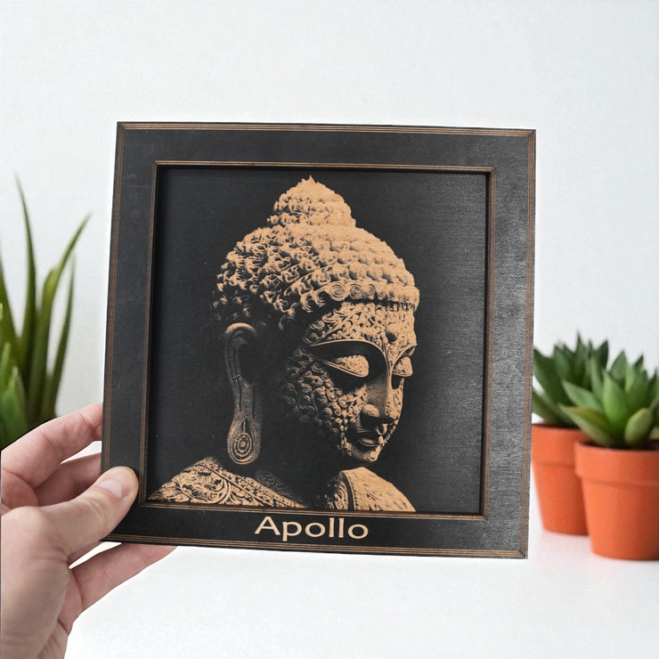Framed Art - PERSONALIZED - CUSTOM - Budha