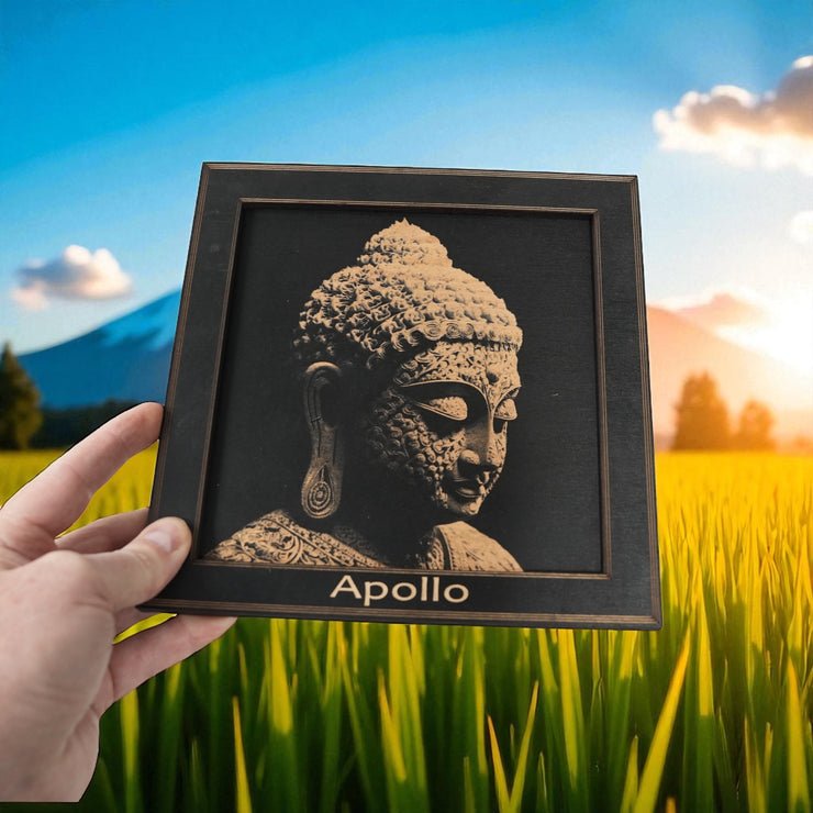 Framed Art - PERSONALIZED - CUSTOM - Budha