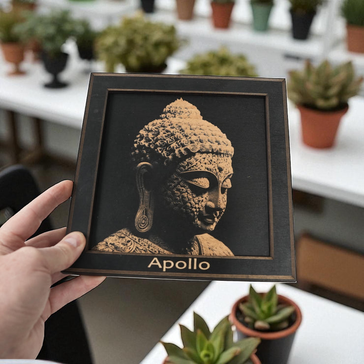 Framed Art - PERSONALIZED - CUSTOM - Budha