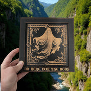 Framed Art - CUSTOM - Im Here for the Boos - Halloween