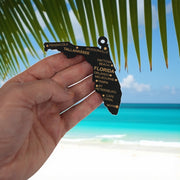Ornament - CUSTOM - Florida State with Cities