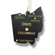 Ornament - CUSTOM - Ohio State with Cities
