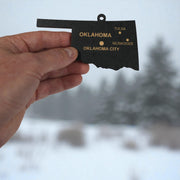 Ornament - CUSTOM - Oklahoma State with Cities