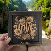 Framed Art - PERSONALIZED - CUSTOM - Love