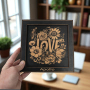 Framed Art - PERSONALIZED - CUSTOM - Love