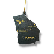 Ornament - CUSTOM - Georgia State with Cities