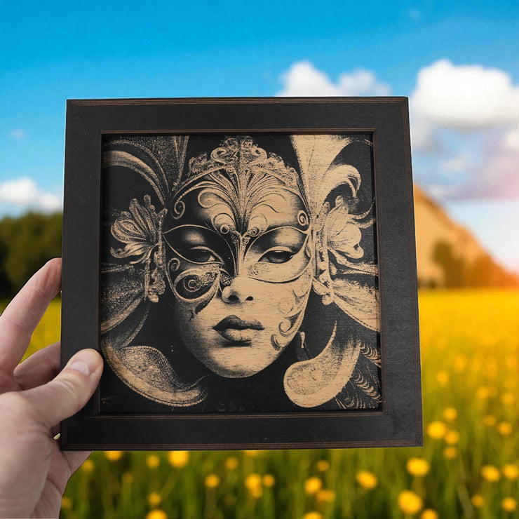 Framed Art - CUSTOM - Venetian Mask