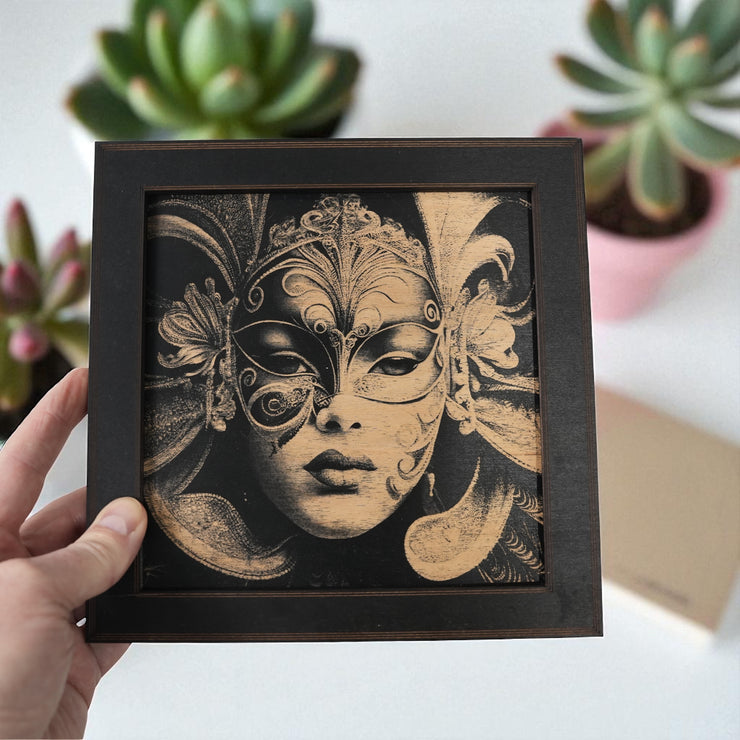 Framed Art - CUSTOM - Venetian Mask