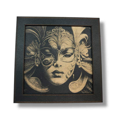 Framed Art - CUSTOM - Venetian Mask