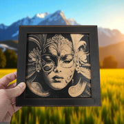 Framed Art - CUSTOM - Venetian Mask