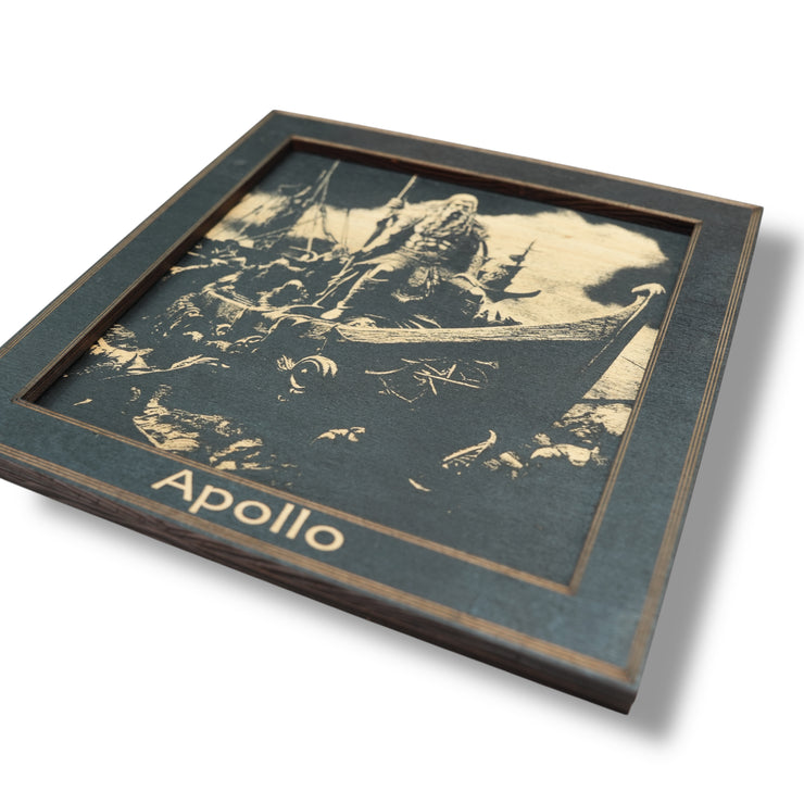 Framed Art - PERSONALIZED - CUSTOM - Viking Scene