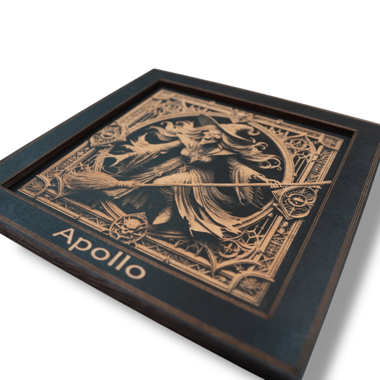 Framed Art - PERSONALIZED - CUSTOM - Haloween Witch