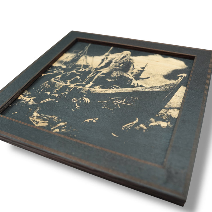 Framed Art - CUSTOM - Viking Scene