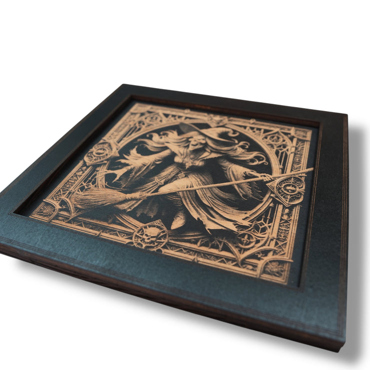 Framed Art - CUSTOM - Halloween Witch