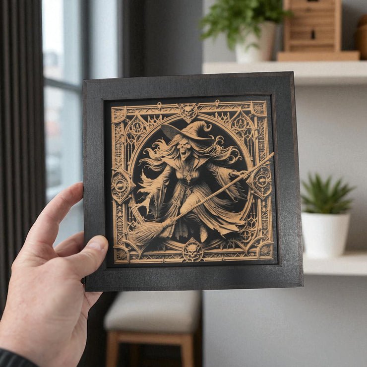 Framed Art - CUSTOM - Halloween Witch