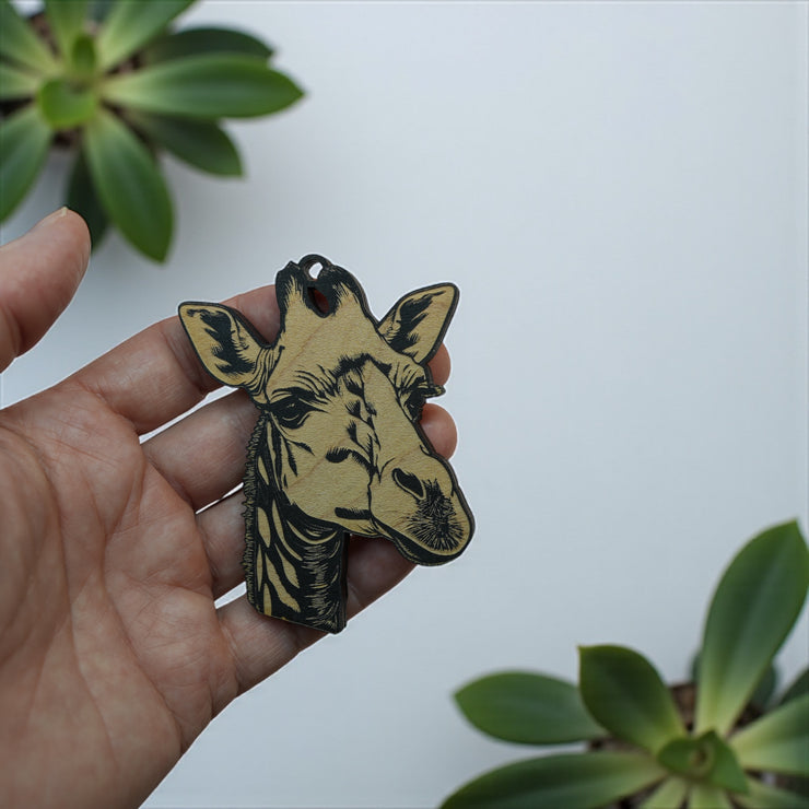 Ornament - Black - Baby Giraffe