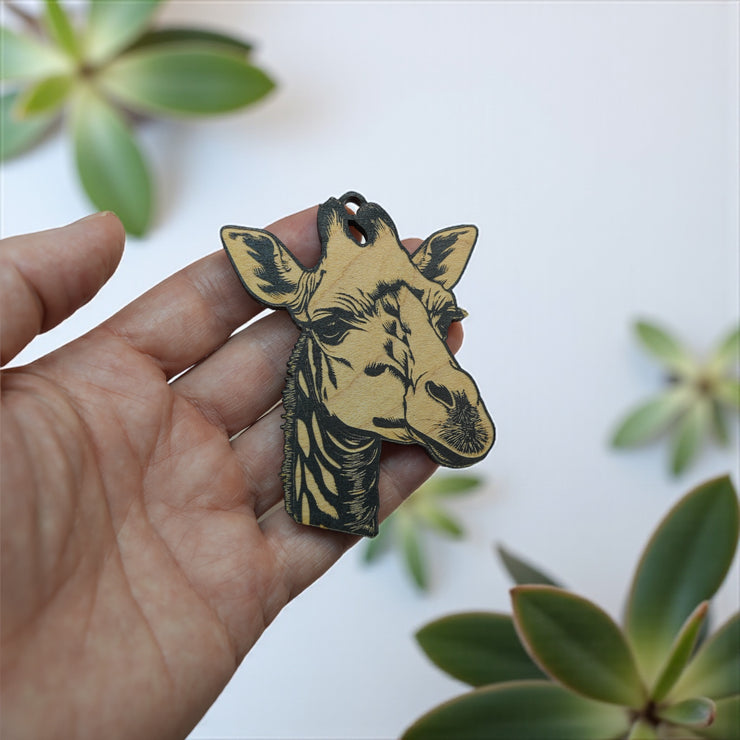 Ornament - Black - Baby Giraffe