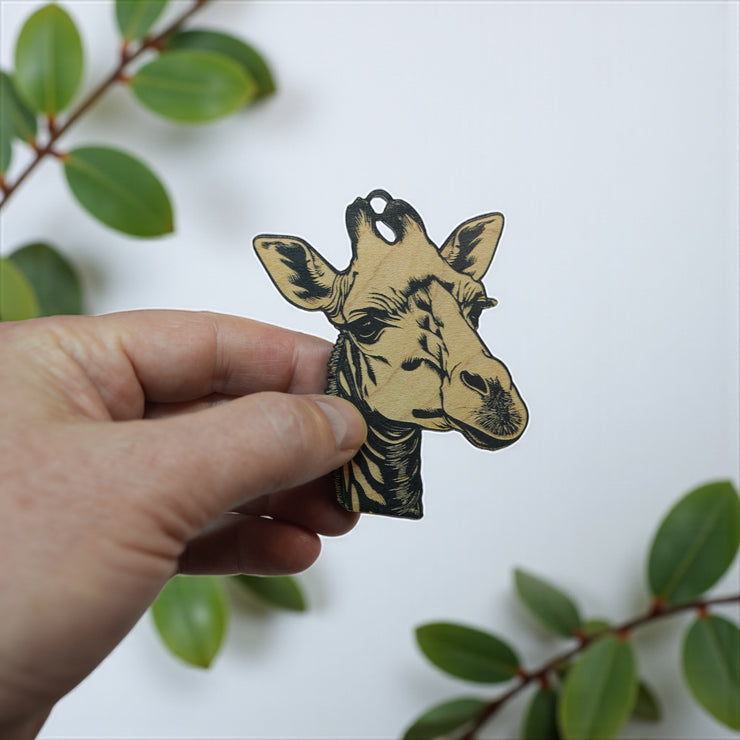 Ornament - Black - Baby Giraffe