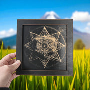 Framed Art - CUSTOM - Organic Merkaba