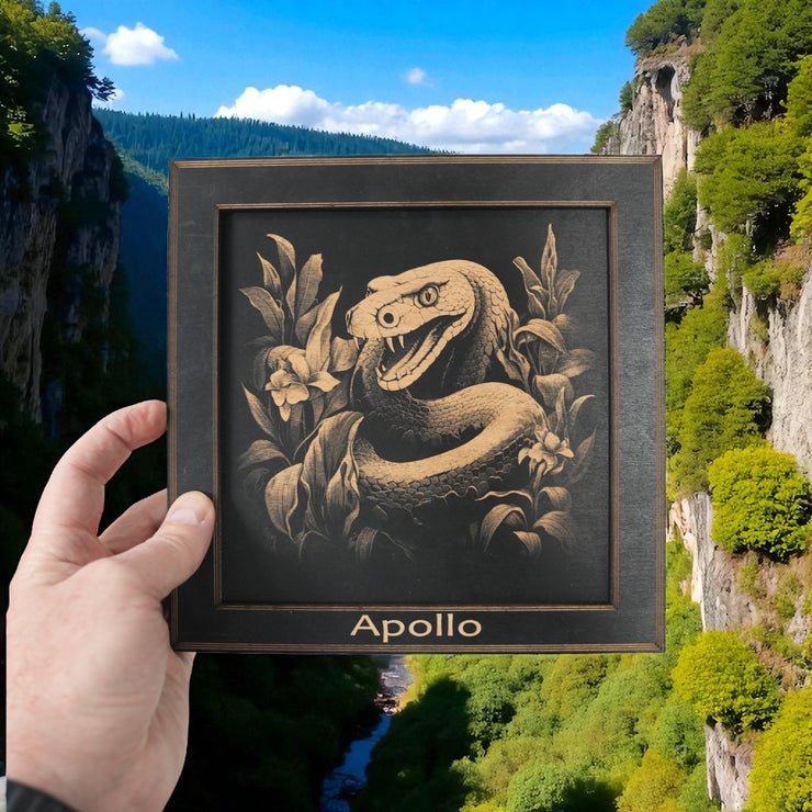 Framed Art - PERSONALIZED - CUSTOM - Snake
