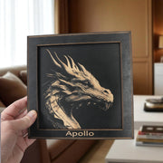 Framed Art - PERSONALIZED - CUSTOM - Dragon