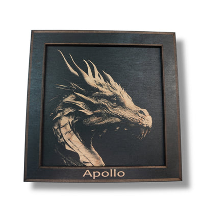Framed Art - PERSONALIZED - CUSTOM - Dragon