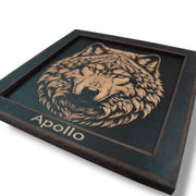 Framed Art - PERSONALIZED - CUSTOM - Wolf