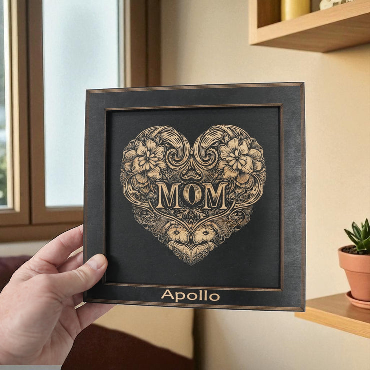 Framed Art - PERSONALIZED - CUSTOM - Mothers Day