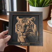 Framed Art - PERSONALIZED - CUSTOM - Tiger