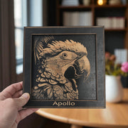 Framed Art - PERSONALIZED - CUSTOM - Tropical Bird