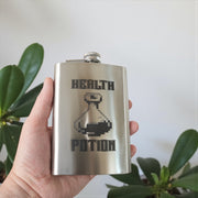 8oz Health Potion - Stainless Steel Flask