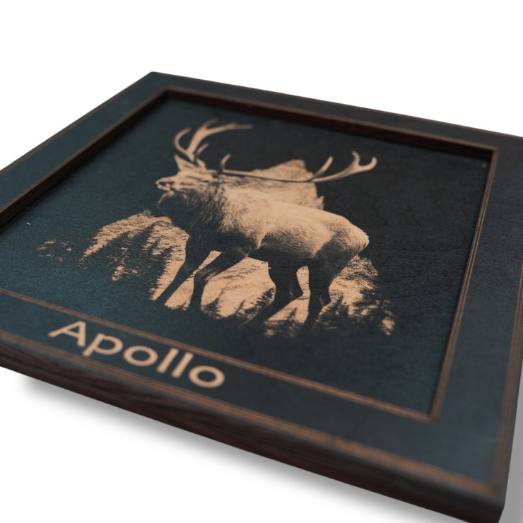 Framed Art - PERSONALIZED - CUSTOM - Deer