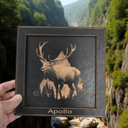 Framed Art - PERSONALIZED - CUSTOM - Deer