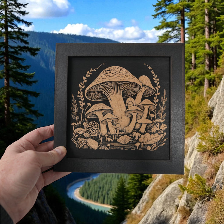 Framed Art - CUSTOM - Mushrooms