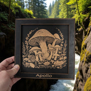 Framed Art - PERSONALIZED - CUSTOM - Mushrooms