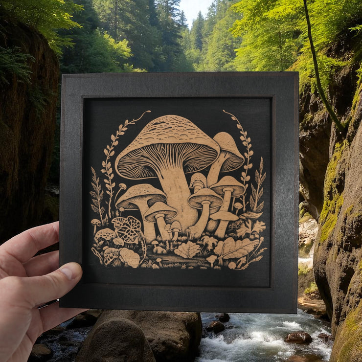 Framed Art - CUSTOM - Mushrooms