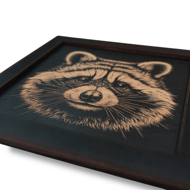 Framed Art - CUSTOM - Raccoon