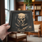 Framed Art - PERSONALIZED - CUSTOM - Halloween Clown