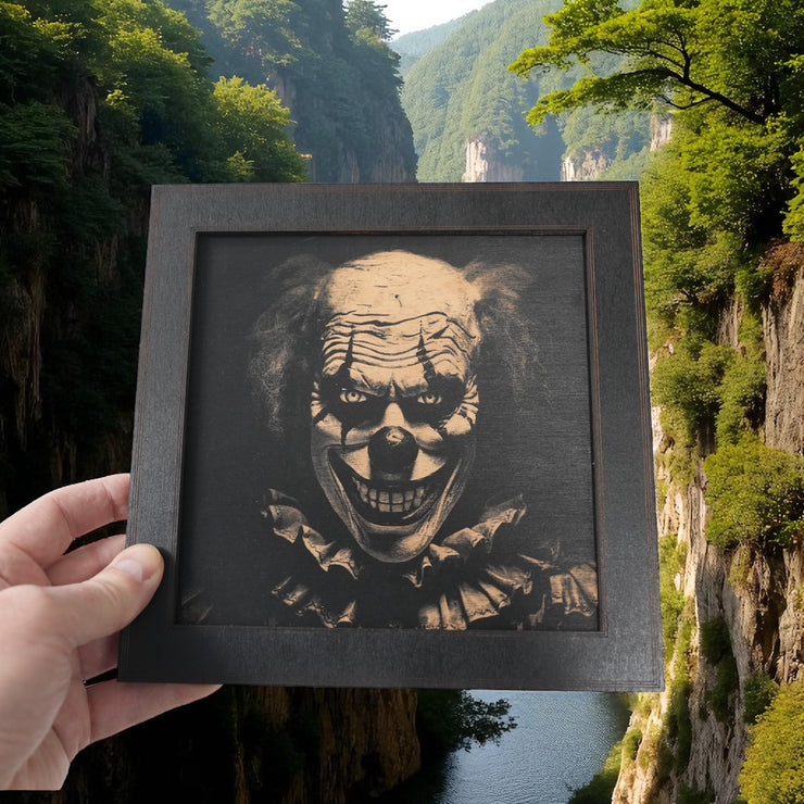 Framed Art - CUSTOM - Halloween Clown