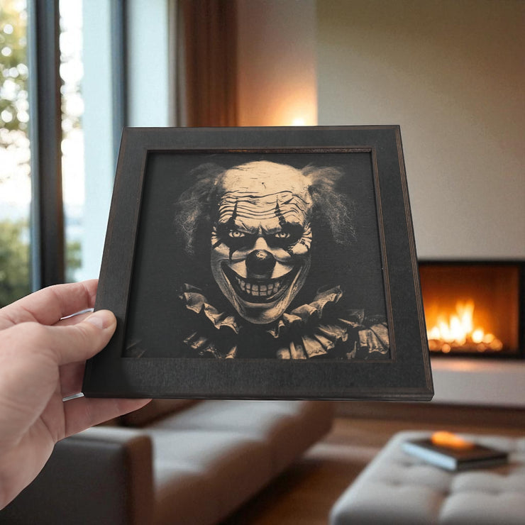 Framed Art - CUSTOM - Halloween Clown