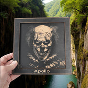 Framed Art - PERSONALIZED - CUSTOM - Halloween Clown