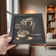 Framed Art - CUSTOM - Take 3 candies or be cursed - Halloween