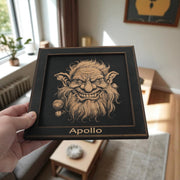 Framed Art - PERSONALIZED - CUSTOM - Gnome