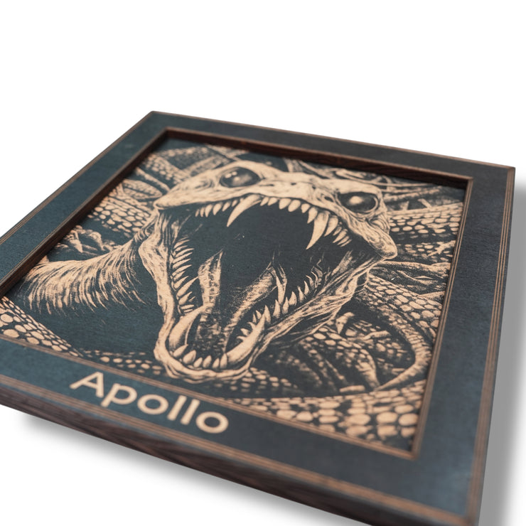 Framed Art - PERSONALIZED - CUSTOM - Evil Snake